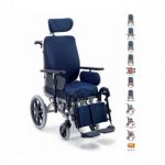 כסא גלגלים OPTIMA 400 כחול תמונה 4 מתוך 4